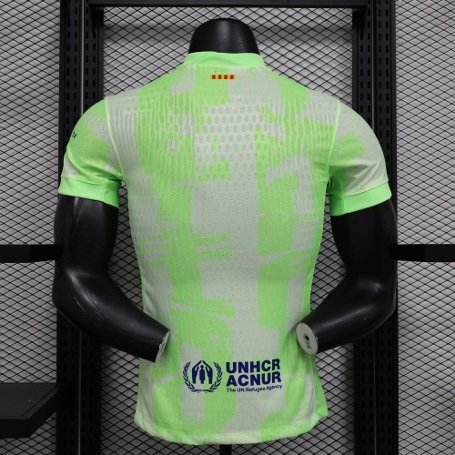 2024/2025 Player Version Barcelona Third Away Football Shirt 1:1 Thai Quality (New sponsor)