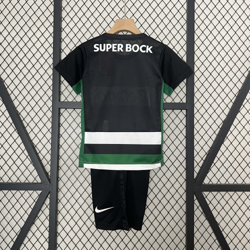 2024/2025 Sporting Lisbon Home Football Shirt 1:1 Thai Quality Kids Size