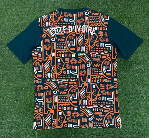 2024/2025 C?te d'Ivoire National Team Training Wear Football Shirt 1:1 Thai Quality