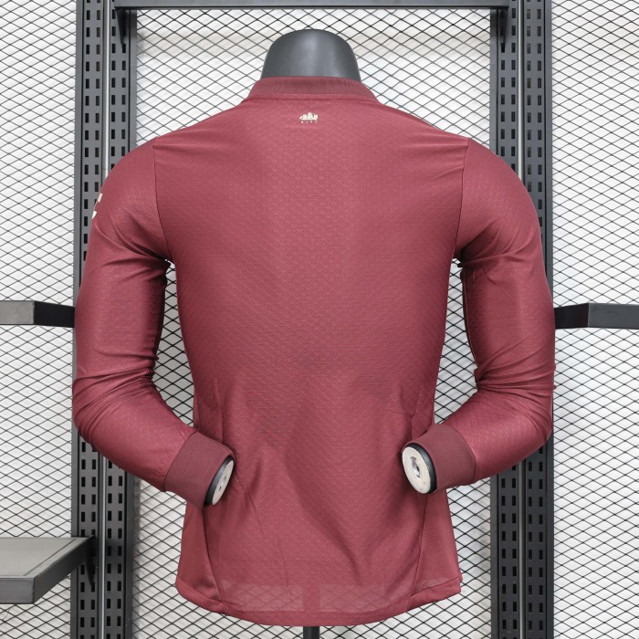 2024/2025 Long Sleeve Player Version Manchester City Third Away Football Shirt 1:1 Thai Quality