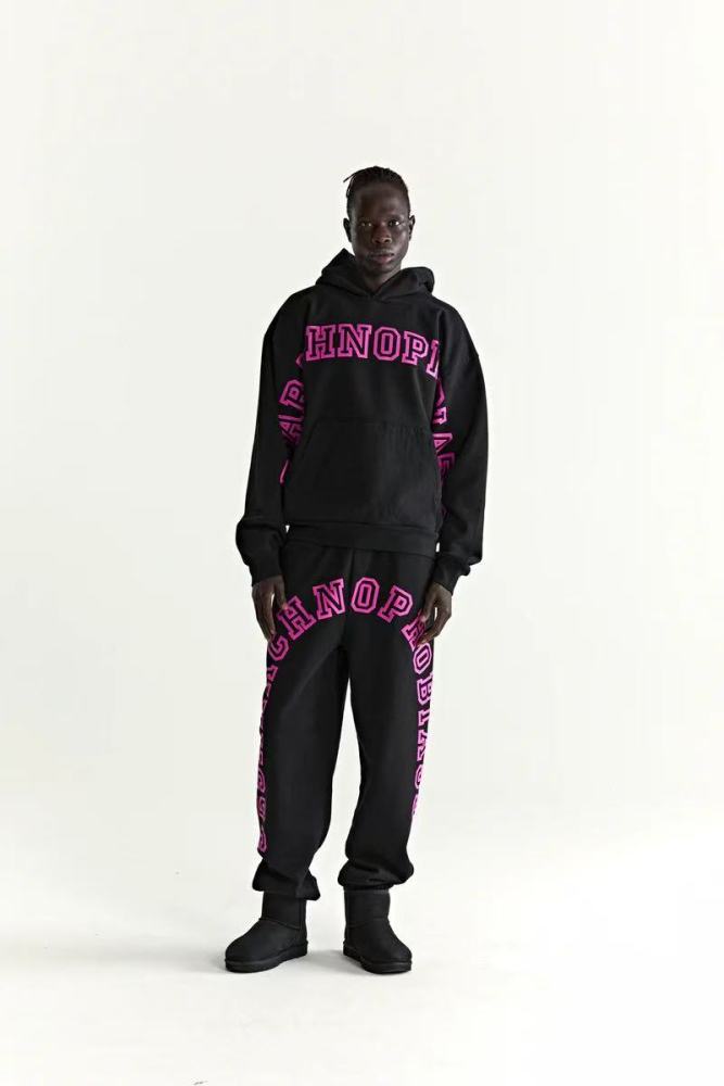 1:1 quality version 27968577 One-piece Monogrammed Hoodie & Pants Set 2 colors