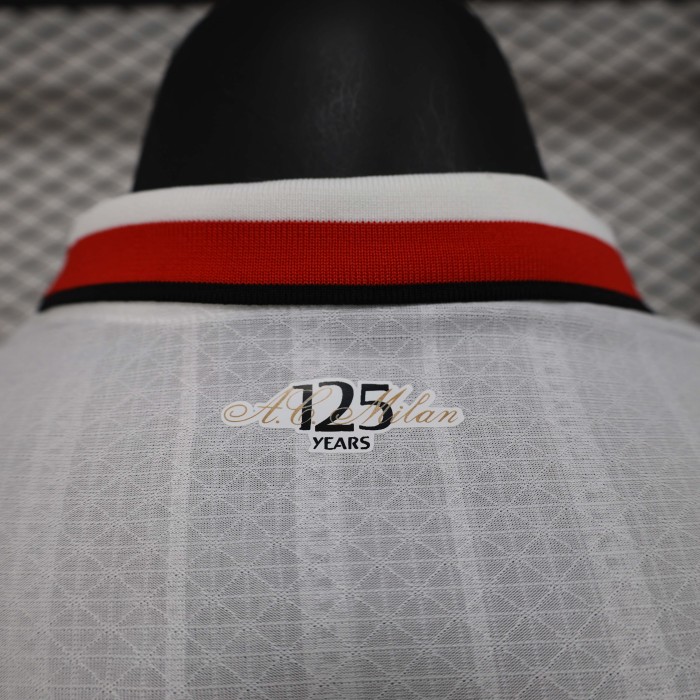 2024/2025 Long Sleeve Player Version AC Milan Away Football Shirt 1:1 Thai Quality