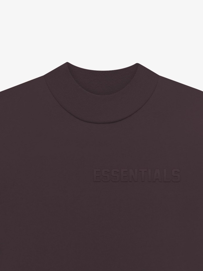1:1 quality version 27968555 Stereoscopic Silicone Letter Long Sleeve T-Shirt 6 colors