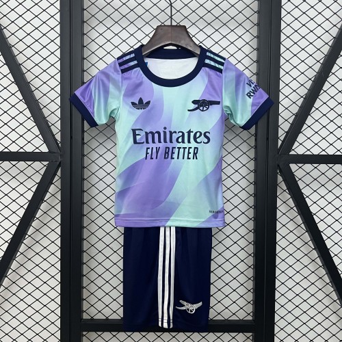 2024/2025 Arsenal Third Away Football Shirt 1:1 Thai Quality Kids Size