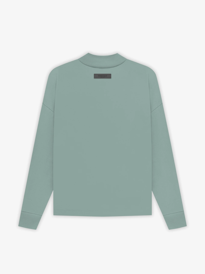 1:1 quality version 27968555 Stereoscopic Silicone Letter Long Sleeve T-Shirt 6 colors