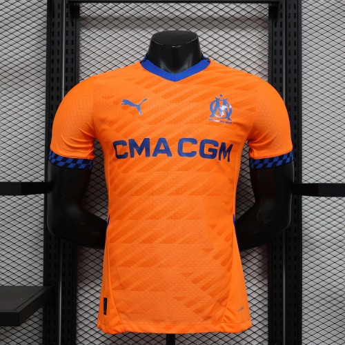 2024/2025 Player Version Olympique de Marseille Third Away Football Shirt 1:1 Thai Quality