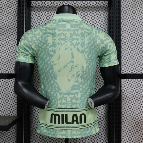 2024/2025 Player Version AC Milan Special Edition Green Soccer Jersey 1:1 Thai Quality
