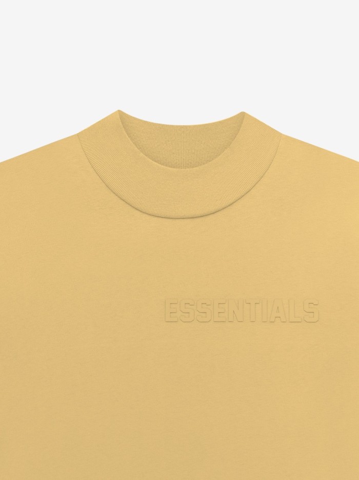 1:1 quality version 27968555 Stereoscopic Silicone Letter Long Sleeve T-Shirt 6 colors