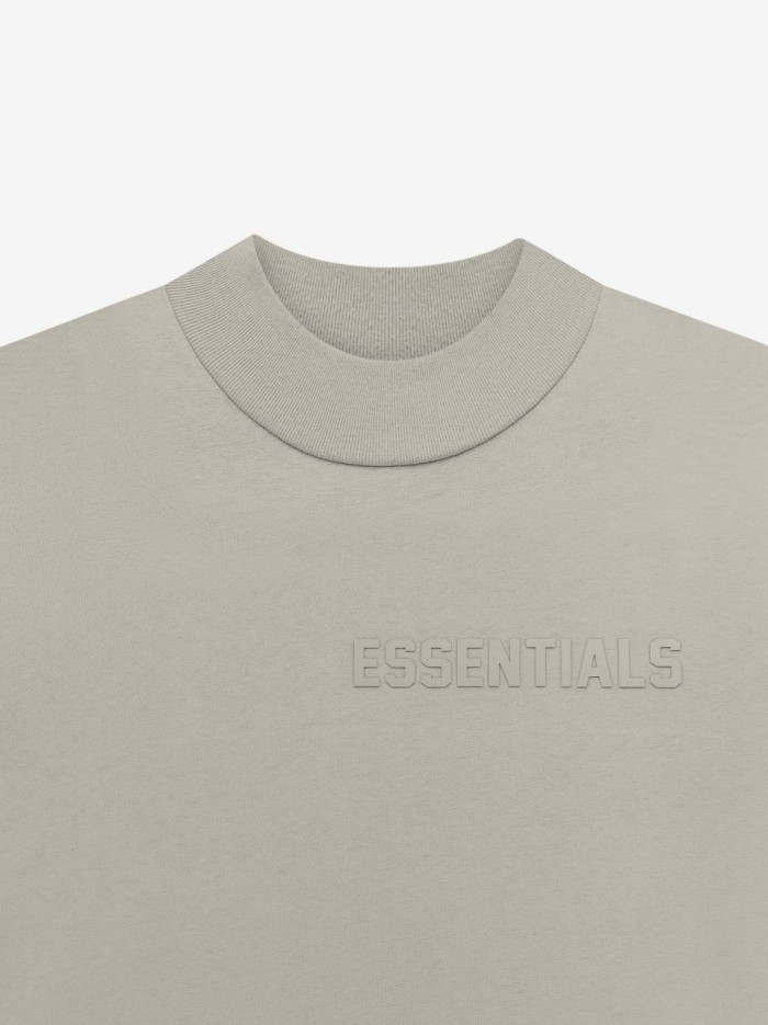 1:1 quality version 27968555 Stereoscopic Silicone Letter Long Sleeve T-Shirt 6 colors