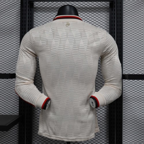 2024/2025 Player Version Long Sleeve Bayern Munich Third Away Football Shirt 1:1 Thai Quality