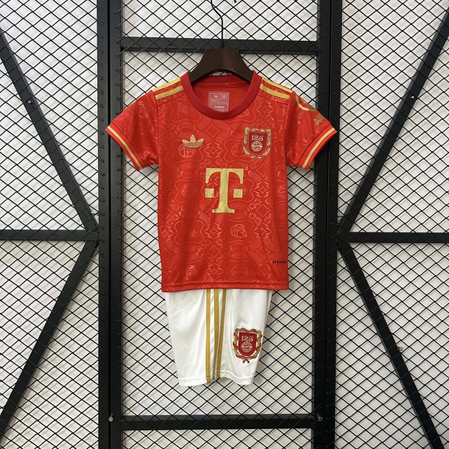 2024/2025 Bayern Munich 125th Anniversary Edition Football Jersey 1:1 Thai Quality Kids Size