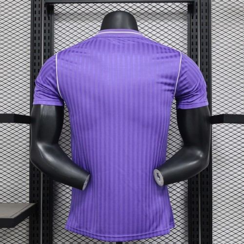 2024/2025 Player Version Real Madrid Special Edition Purple Football Shirt 1:1 Thai Quality