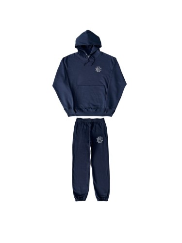 1:1 quality version 27977221 Diamond-studded Logo Hoodie & Pants Set