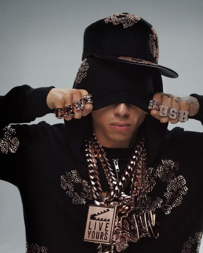 1:1 quality version 27956088 Rhinestone Flower Zipper Hoodie & Sweatpants Set 3 colors