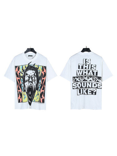 27983499 Scream Portrait Letter Print Tee