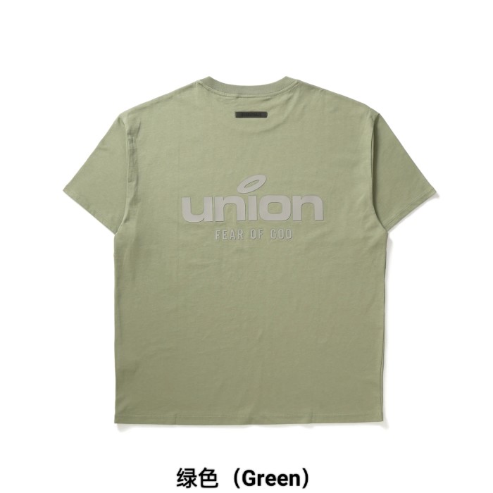 [Big & Tall for weights up to 220 lbs]1:1 quality version 27983630 Co-branded Silicone Letter Tee & Shorts Set 3 colors