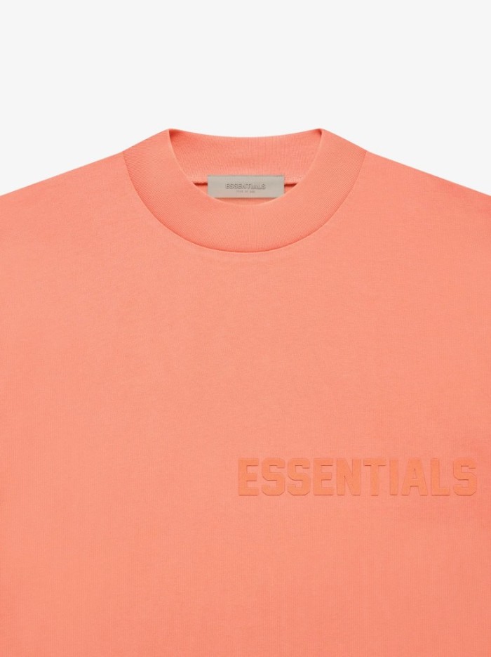 [buy more save more][Big & Tall for weights up to 220 lbs]1:1 quality version 27983537 ESS Flocked Letter tee 6 colors