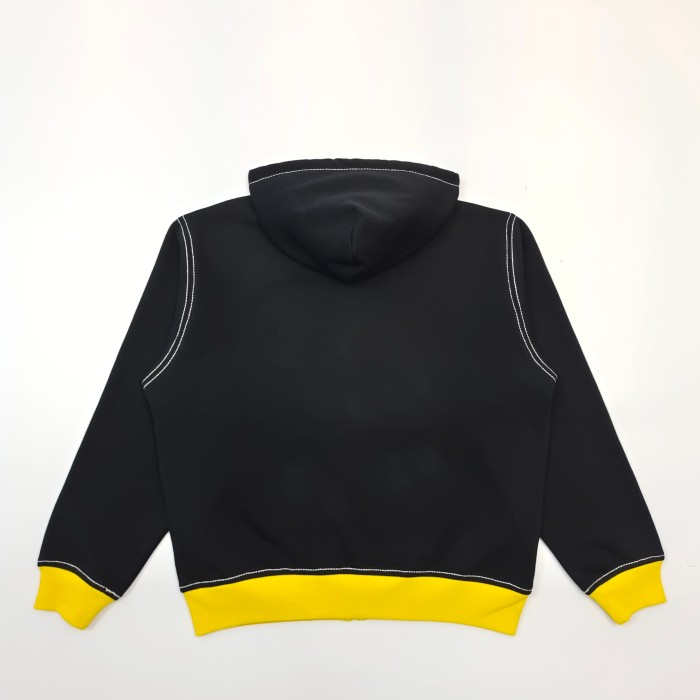 1:1 quality version 27986308 Colorblock Zipper hoodie 2 colors