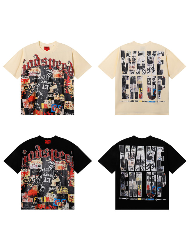 27986253 Basketball Poster Print Tee 2 colors