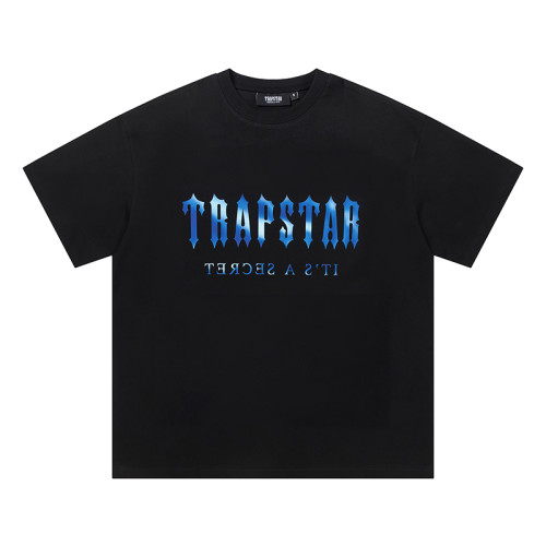 Blue and White Gradient Sword Printed tee 2 colors