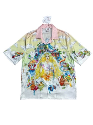 1:1 quality version 27998744 Mushroom Wonderland Printed Silk shirt