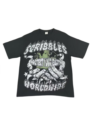 [buy more save more]27999177 Protect the Earth Printed Tee