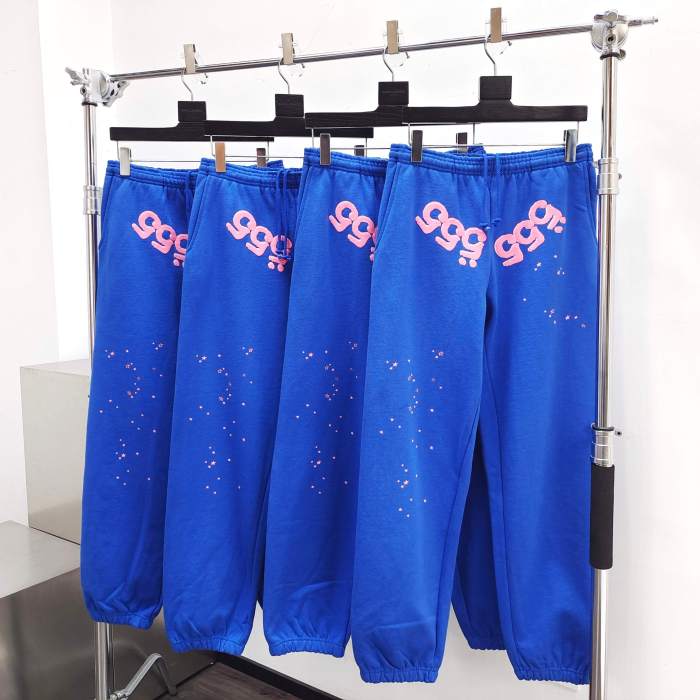 1:1 quality version 27998652 Treasure Blue Hoodie & Pants Set