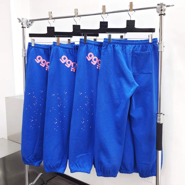 1:1 quality version 27998652 Treasure Blue Hoodie & Pants Set