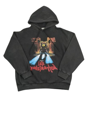 [buy more save more]28018673 Bear Print Hoodie