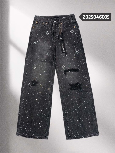 1:1 quality version 28019951 Diamond Flower Wide Leg Jeans