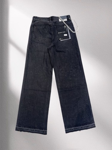 1:1 quality version 28019953 Pearl Embellished Wide Leg Jeans