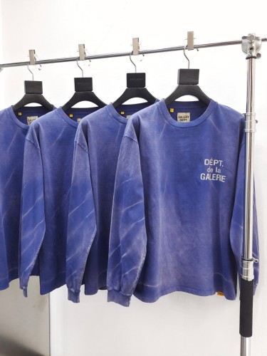 1:1 quality version 28020069 Water Wave Print Long Sleeve T-Shirt