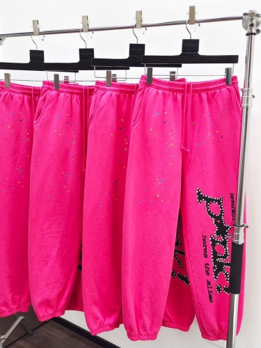 1:1 quality version 28020103 Rose Spider Web Sweatpants