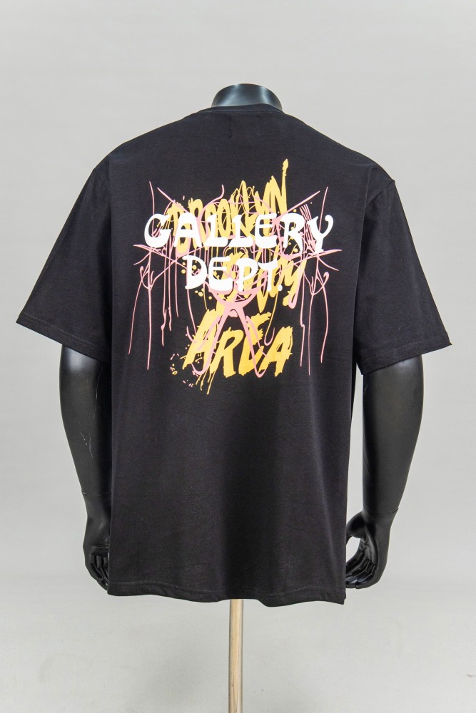 28021799 Graffiti Letter Skull Brush Print Tee