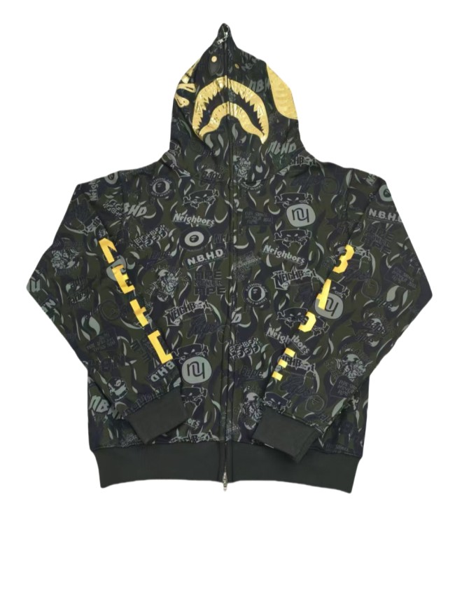 [buy more save more] 28022278 Gold Shark Hoodie