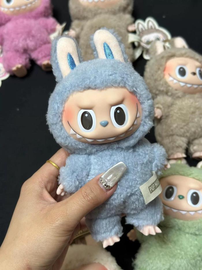 28023353 Macaron Series LABBUBU Plush Doll Pendant 12 colors