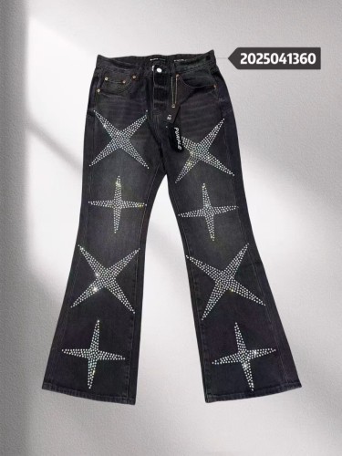 1:1 quality version 28026522 Rhinestone Quadrangle Jeans