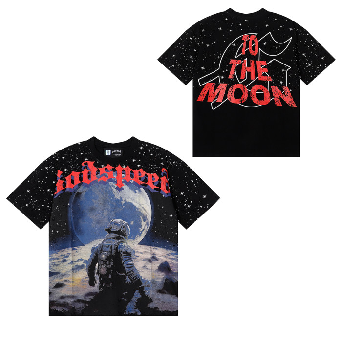 28026402 Astronaut Full Star Print Tee 3 colors