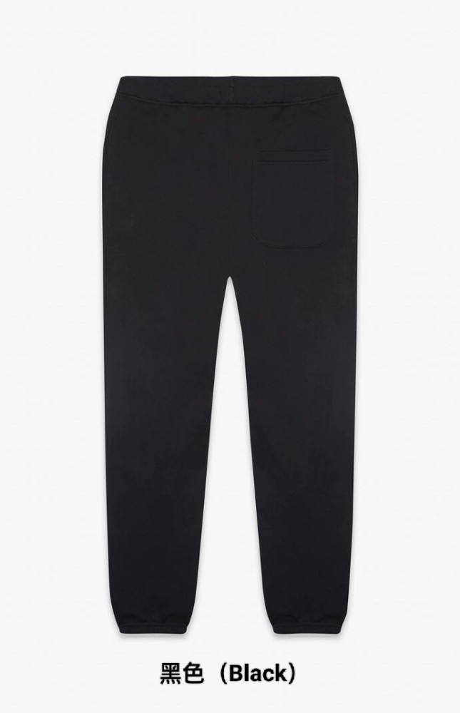 1:1 quality version 28030591 3M Reflective Letter Drawstring Sweatpants