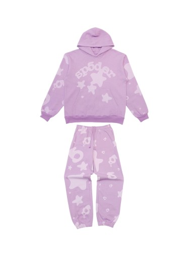 1:1 quality version 28030596 Big Star Taro Purple Hoodie & Pants Set