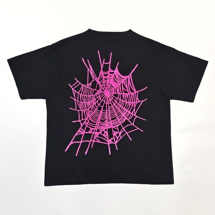 1:1 quality version 28030605 Back Pink Web Print Tee