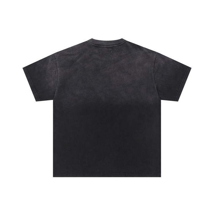 28031622 Ferris Wheel Rave Party Ghost Print Washed Version Tee