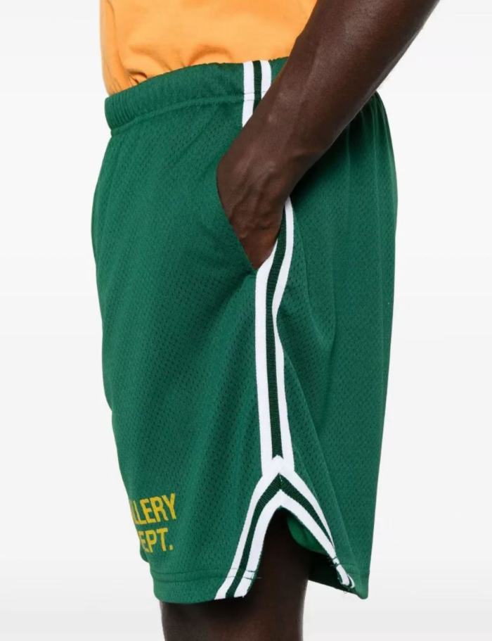 1:1 quality version 28031698 Yellow Letter Side Webbing Basketball Quick Dry Shorts