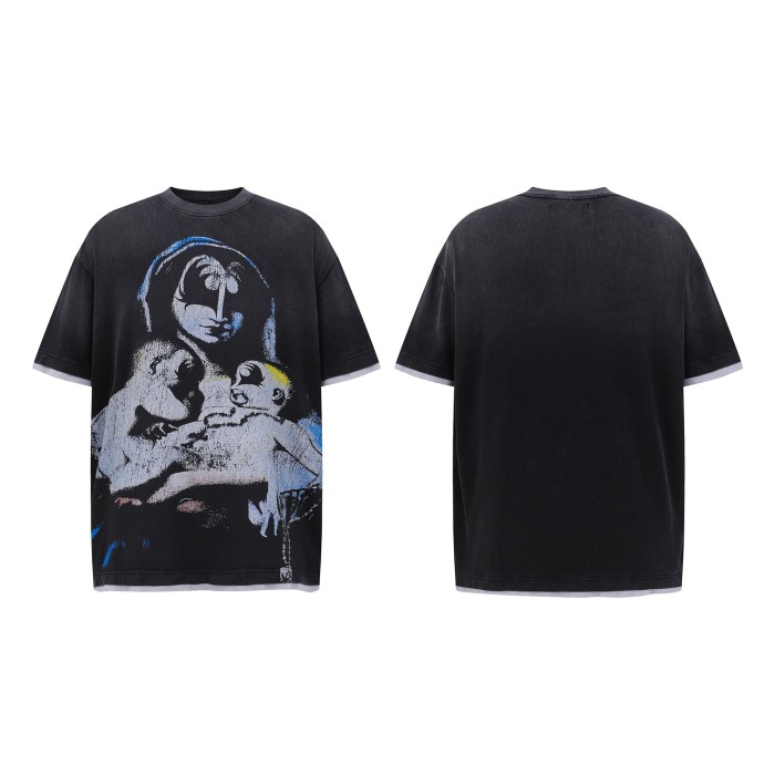 28031636 Infant Printed Washed Version Tee