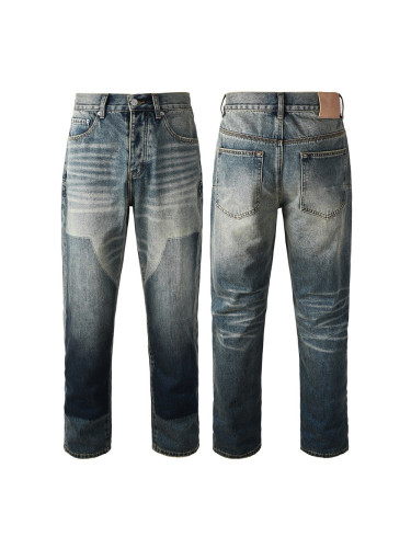 1:1 quality version 28086816 Gradient color clash jeans