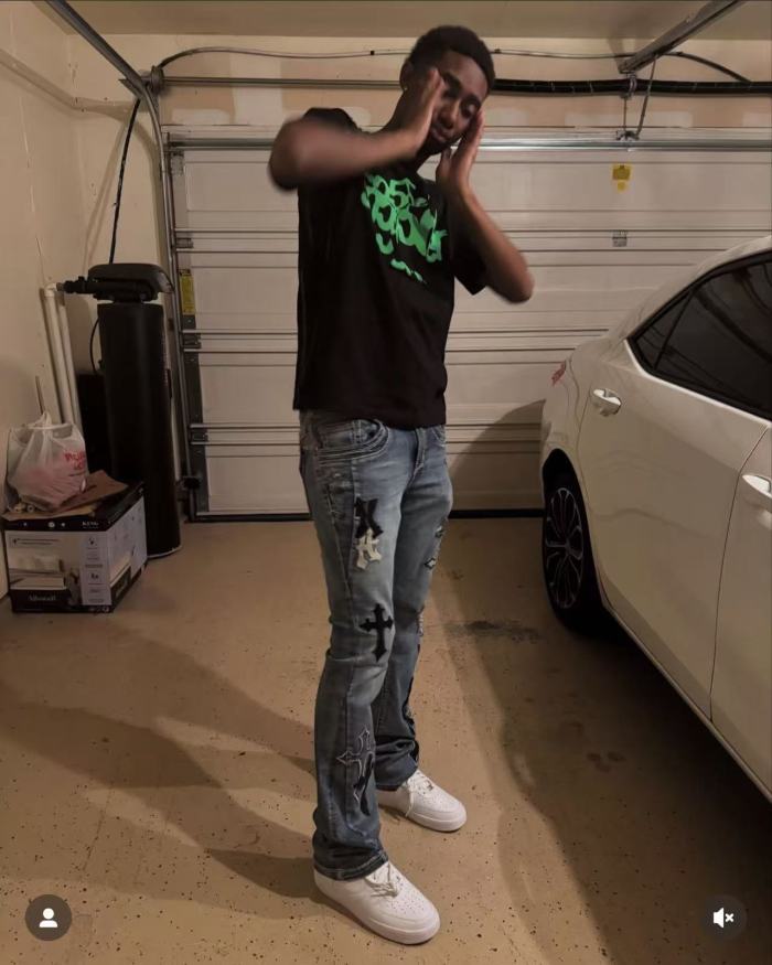 1:1 quality version 28086783 Green Letter Print Tee