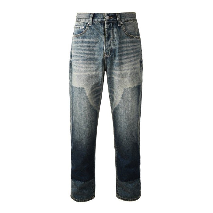1:1 quality version 28086816 Gradient color clash jeans