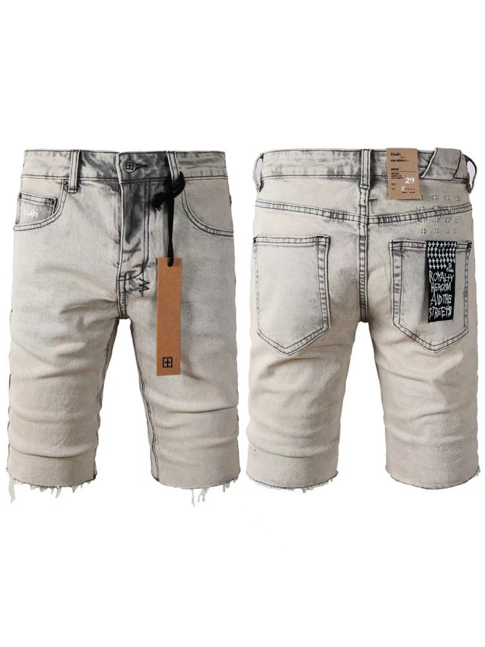 1:1 quality version 28088556 Burnished White Denim Shorts