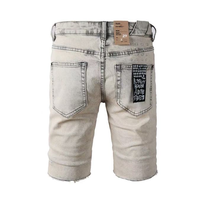 1:1 quality version 28088556 Burnished White Denim Shorts