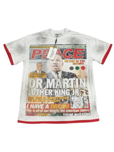 28031625 Martin Luther King Jr. Poster Print Washed Version Tee